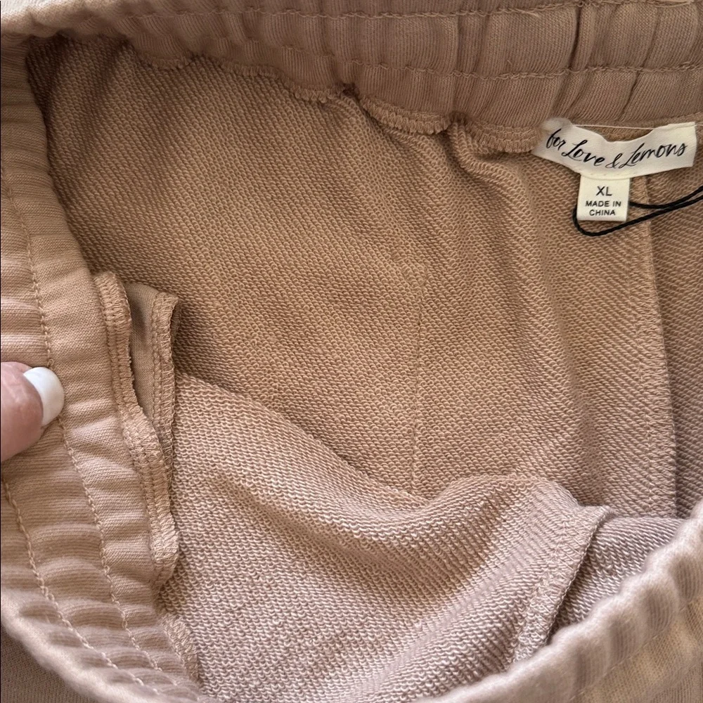 NEW- For Love and Lemons Tan Shorts
